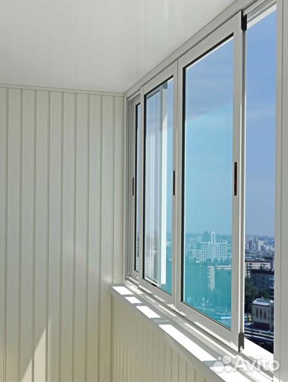 Остекление балконов. Отделка лоджий