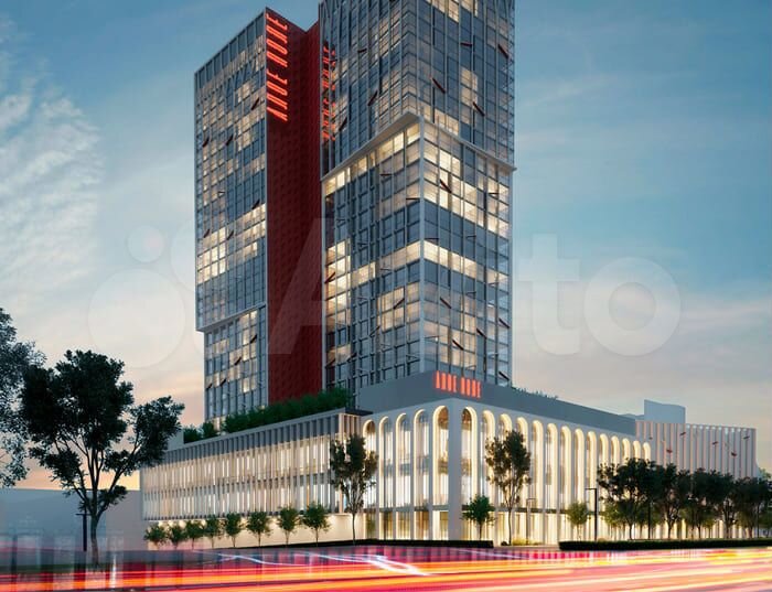 1-к. квартира, 53,1 м², 12/29 эт.
