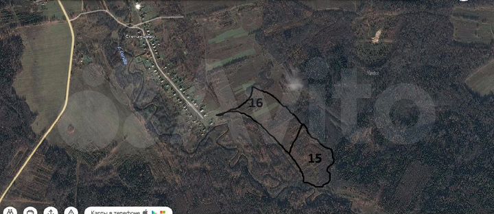 Участок 16 га (СНТ, ДНП)