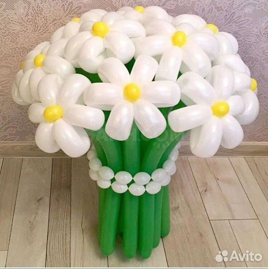 Цветы из шаров