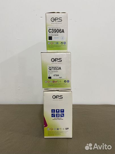 Картриджи новые для мфу HP/Samsung 2 шт