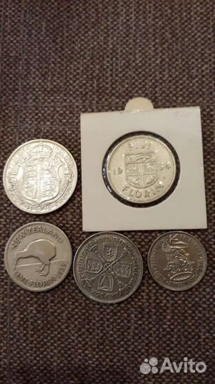 Британия и её колонии, монеты серебро