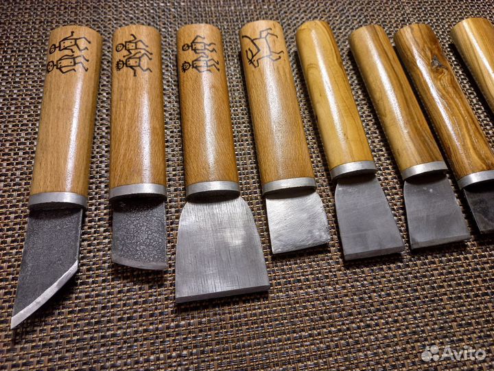 Ножи для работы с кожей, деревом