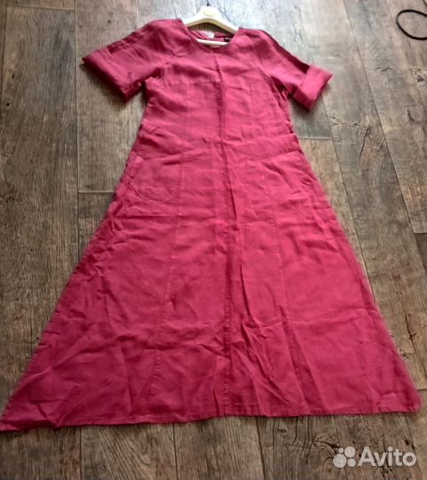 Платье новое из льна