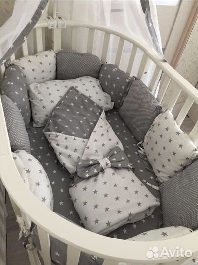 Бортики, комплект в кроватку