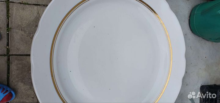 Блюдо большое Дулево