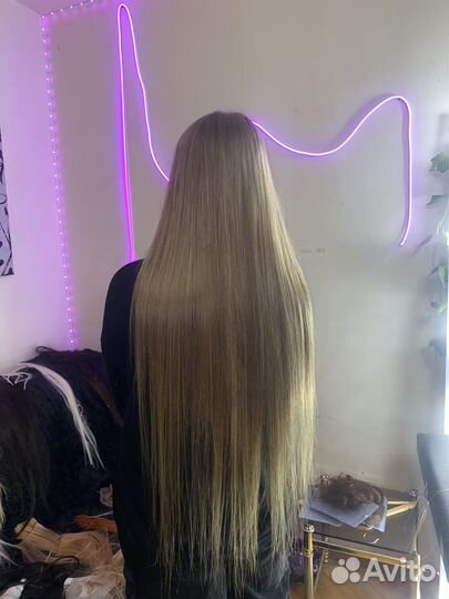 Наращивание биопротеиновых волос