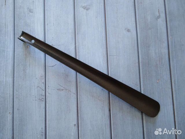 Рожок для обуви металлический