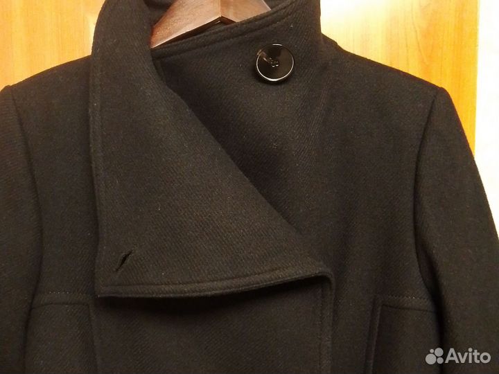 Пальто демисезонное. Шерсть. Объём груди 112см