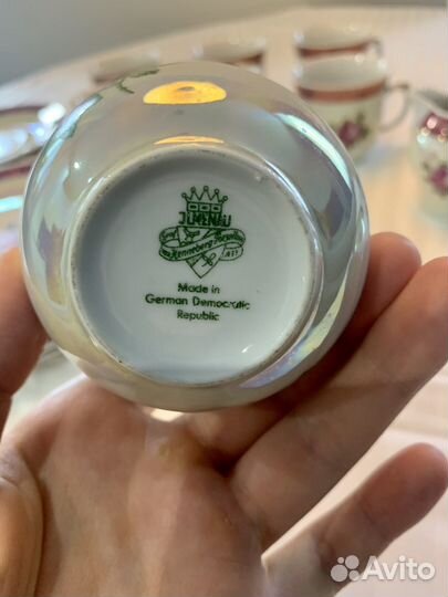 Сервиз чайно-кофейный Jlmenau Grafvon Henneberg