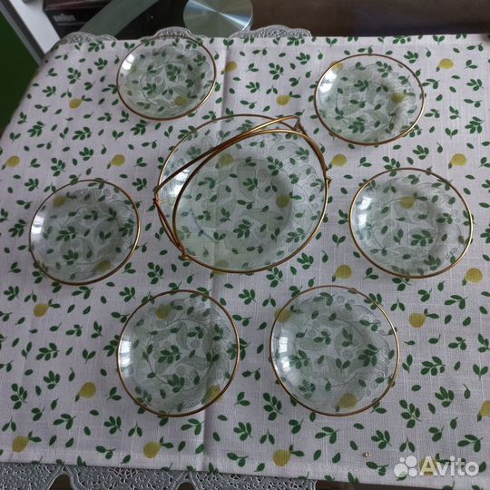 Блюдо стекло СССР