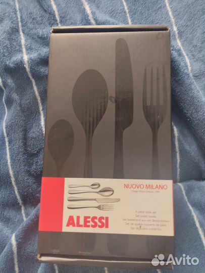 Набор столовый Alessi 4 предмета, Италия