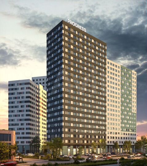 2-к. квартира, 50,5 м², 23/23 эт.