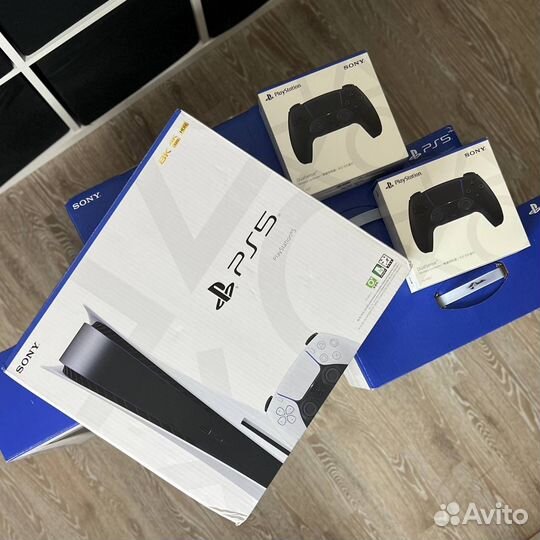 Sony Playstation 5 (новая; 500 игр)
