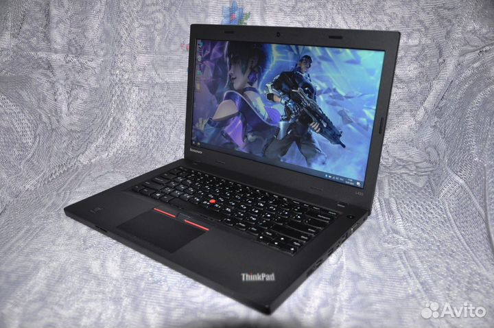 Классный Lenovo Thinkpad L450 на i3-5005U c SSD