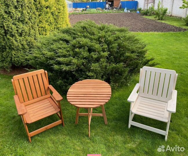 Кресло садовое Дятел арт.KSD-002 белый