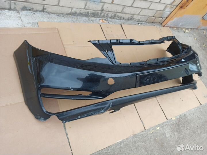 Бампер передний Киа Рио3 рестайлинг 2015