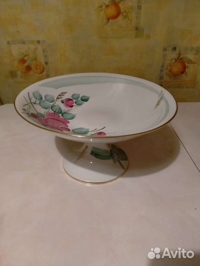 Ваза для фруктов Дулево