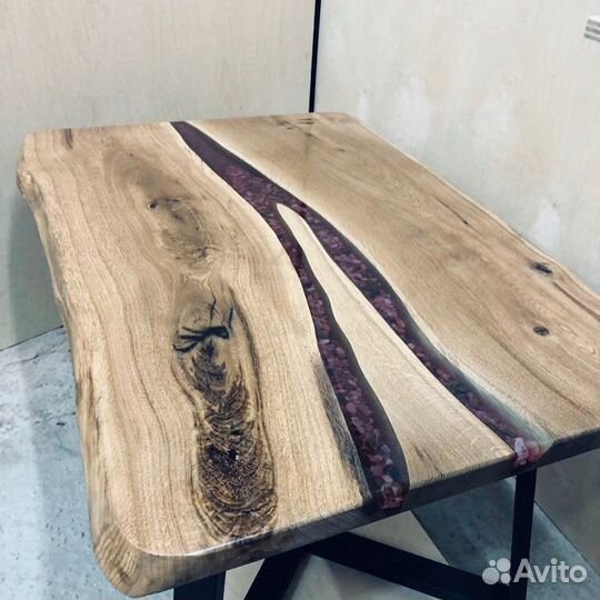 Стол из слэба массива дерева
