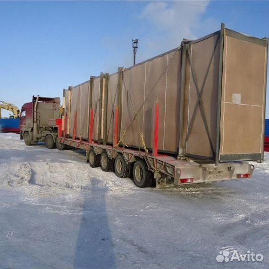 Грузоперевозки негабаритные, межгород от 100 км