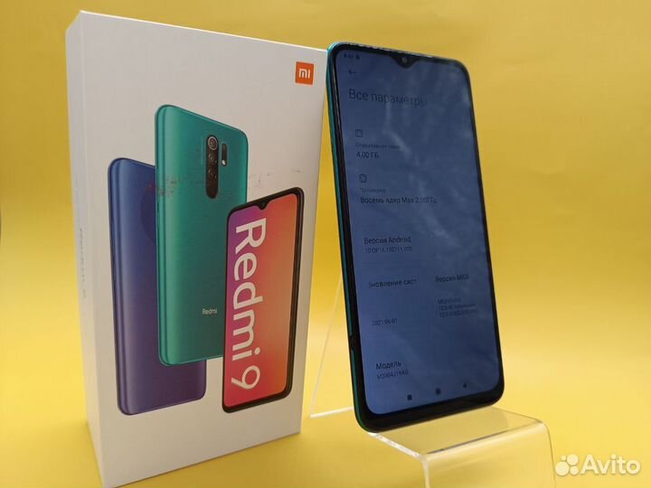 Xiaomi Redmi 9, 4/64 ГБ