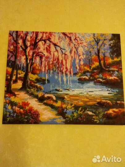 Алмазная мозаика готовые работы