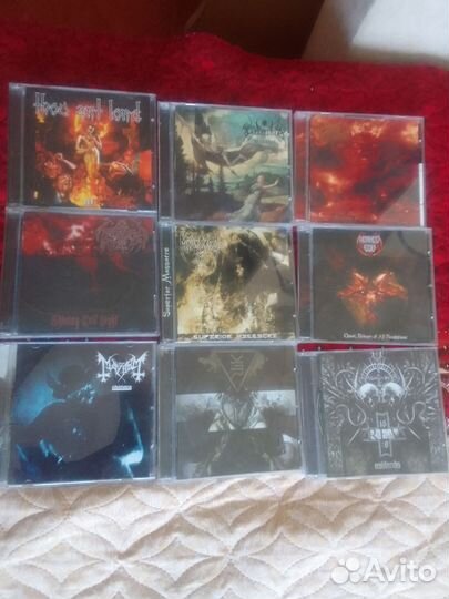 Музыкальные cd диски black metal