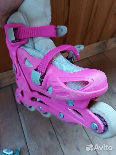 Роликовые коньки детские раздвижные