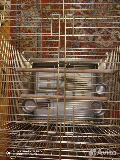 Клетка tesoro для больших попугаев