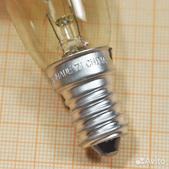 Лампа холодильника, 15 W, цоколь Е14