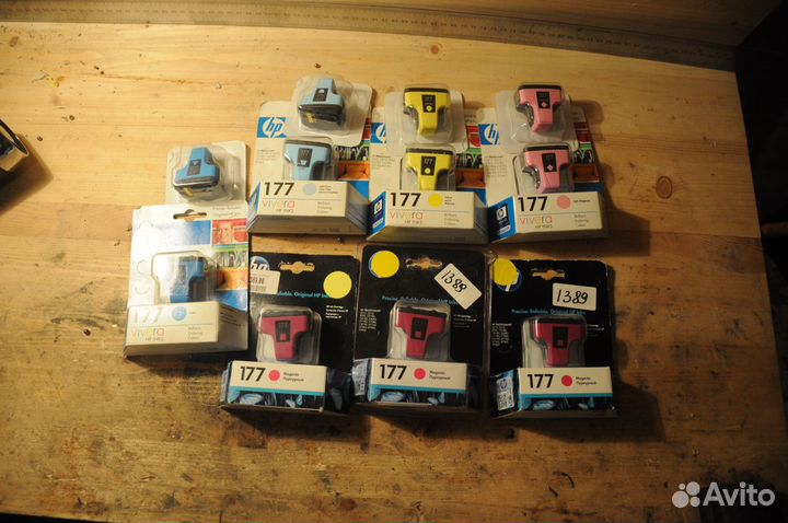 Картриджи оригинальные HP177
