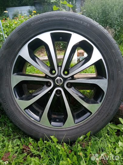 Колеса на nissan qashqai r18