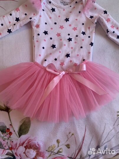 Боди новое для девочки 74
