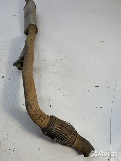 Приемная труба глушителя Audi A6 C6 4F0253211F