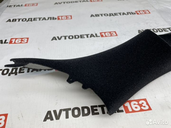 Облицовки стоек стекла под твитеры. Флок (Черные)