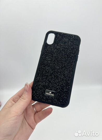 Чехол на iPhone X/XS swarovski стразы