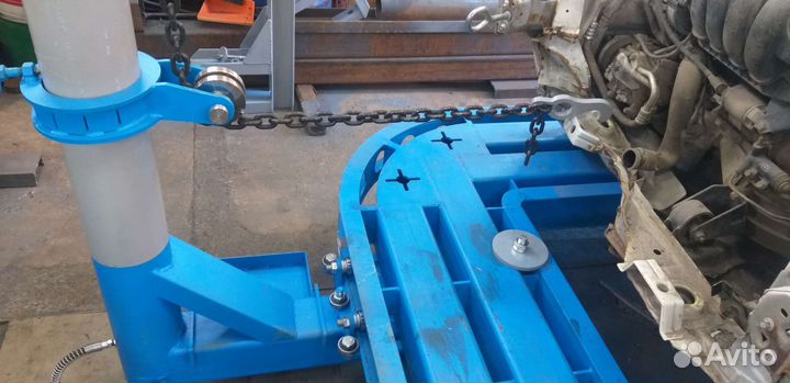 Стапель. Стенд для вытяжки авто