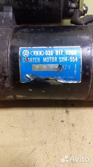 Стартер VW Golf 3/Polo 1.4Бензин МКПП 1994-2000