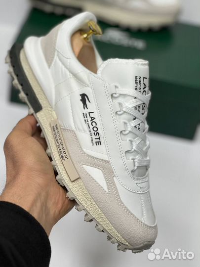 Кроссовки Lacoste Elite белые 2