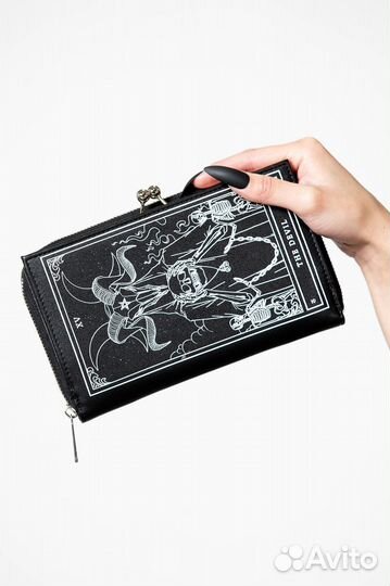 Кошелёк Killstar Major Vibe Wallet Таро Дьявол