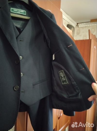 Костюм-тройка Van Cliff школьный для мальчика