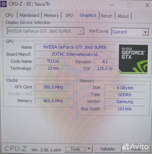 Gtx 1660 super 6 gb