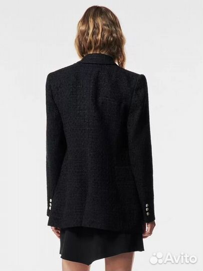 Пиджак Zara L новый чёрный