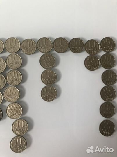 Монеты СССР 10/15/20 копеек