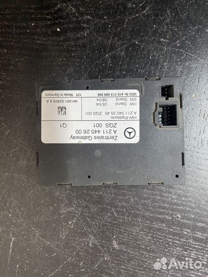 Блок управления центральным замком mercedes w211