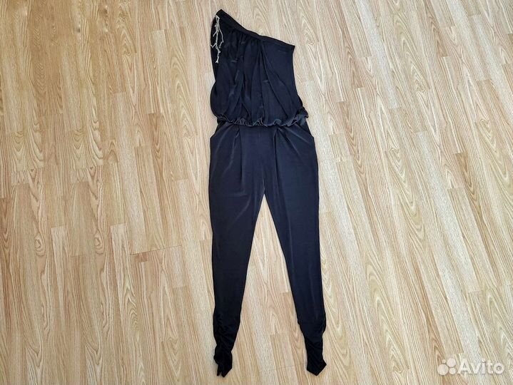 Женский комбинезон вечерний черный, 44р