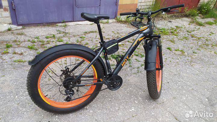 Велосипед fatbike 26*4.0 серый (бронь)