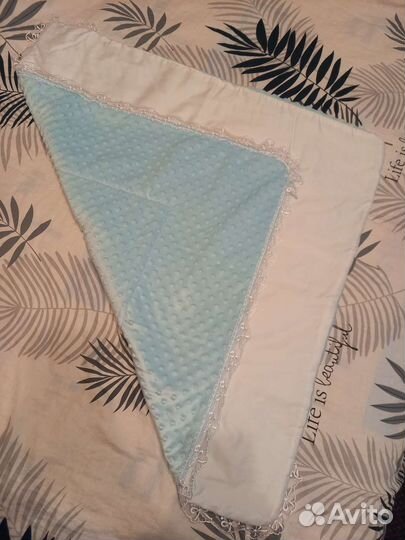 Одеяло на выписку для мальчика