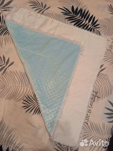 Одеяло на выписку для мальчика