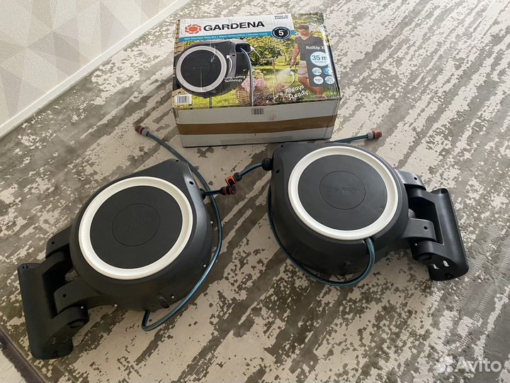 Gardena Roll Up катушка автомат